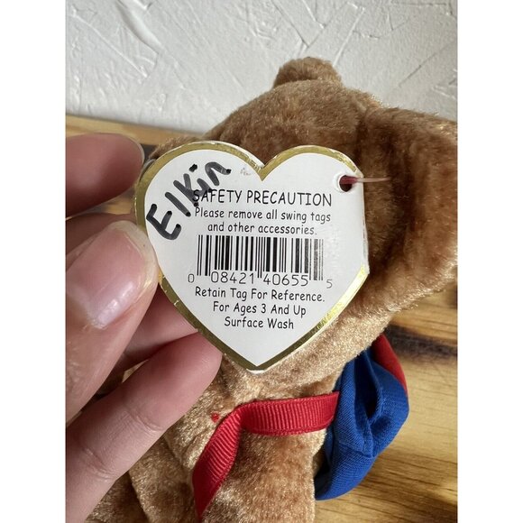 Ty Beanie Babies "ABC'S ‎ & 123'S" TEDDYBEAR Backpack August 22, 2006 Tag 2007 - Picture 10 of 13